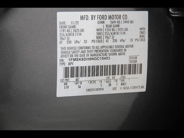 Certified 2022 Ford Explorer XLT w/ Equipment Group 202A AWD/4WD image 25
