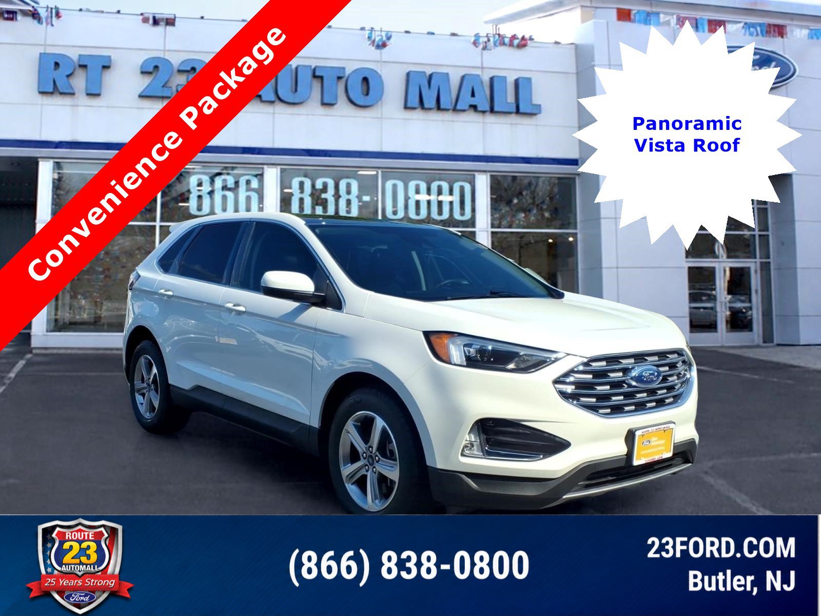 Certified 2022 Ford Edge SEL w/ Convenience Package AWD/4WD image 1