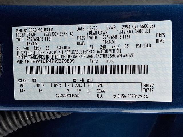 Certified 2023 Ford F150 XLT w/ Equipment Group 302A High AWD/4WD image 28