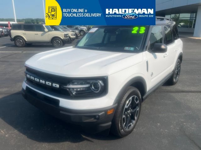 Certified 2023 Ford Bronco Sport Outer Banks w/ Tech Package
