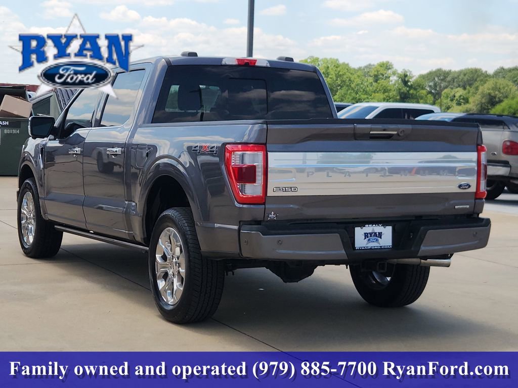 Certified 2023 Ford F150 Platinum w/ Equipment Group 701A High AWD/4WD image 4