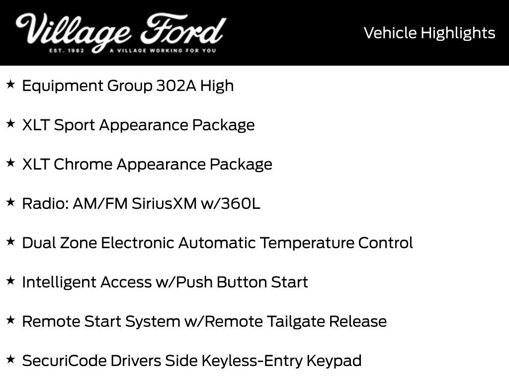 Certified 2022 Ford F150 XLT w/ Equipment Group 302A High AWD/4WD image 7
