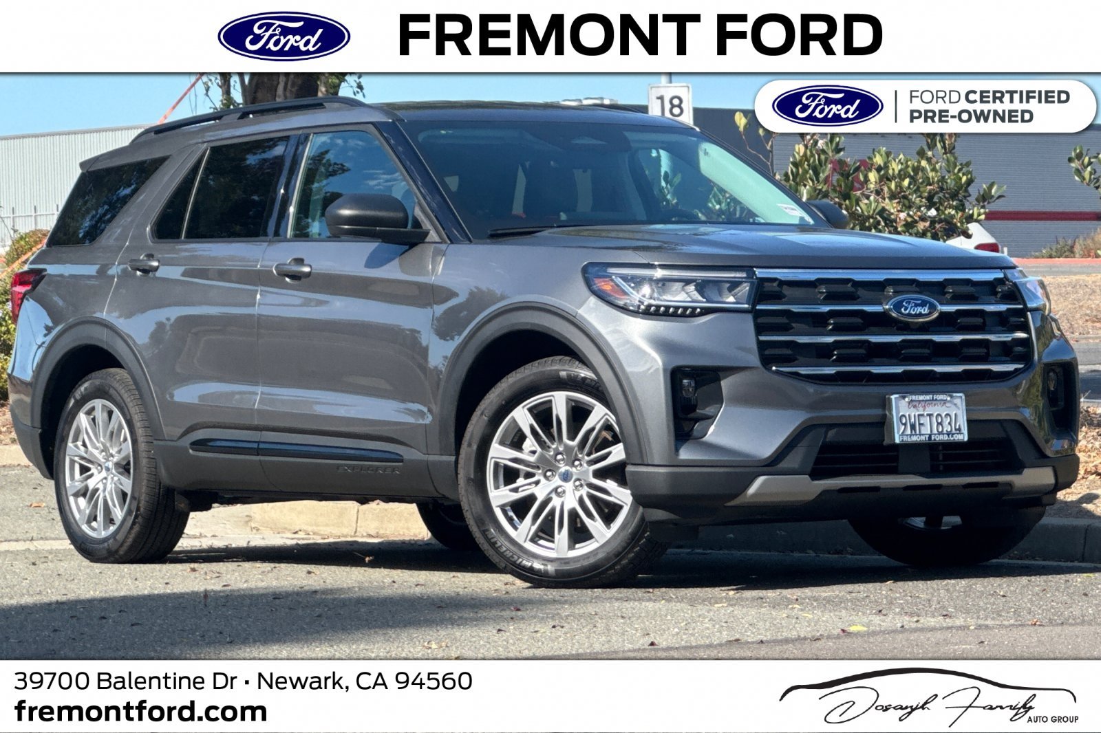 Certified 2026 Ford Explorer Active w/ Active Comfort Package