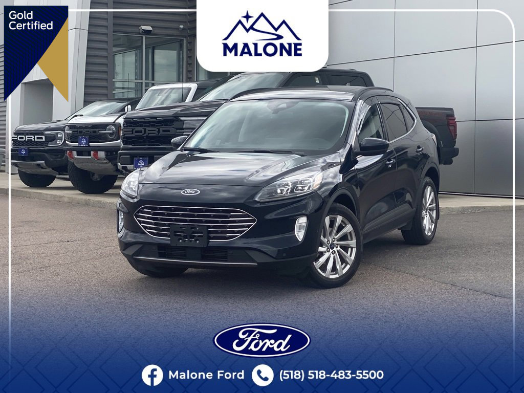 Certified 2021 Ford Escape Titanium w/ Titanium Elite Package