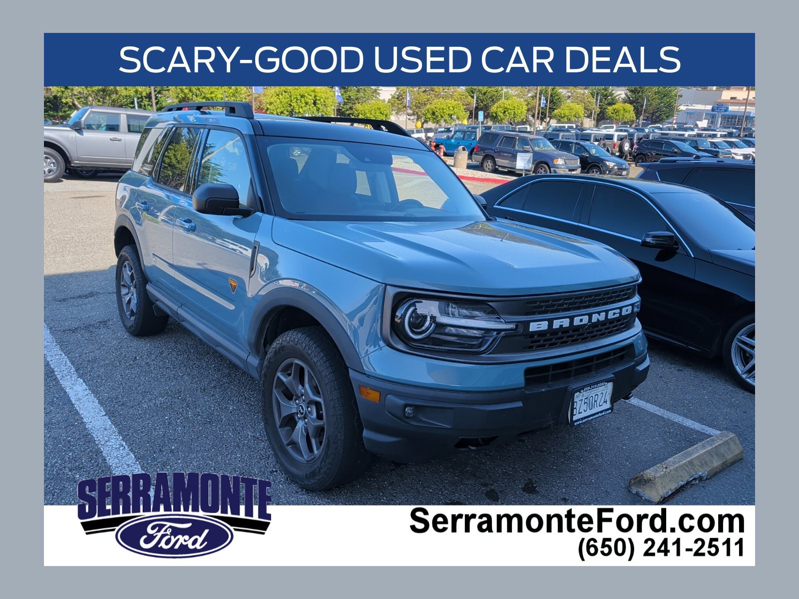 Certified 2023 Ford Bronco Sport Badlands w/ Premium Package