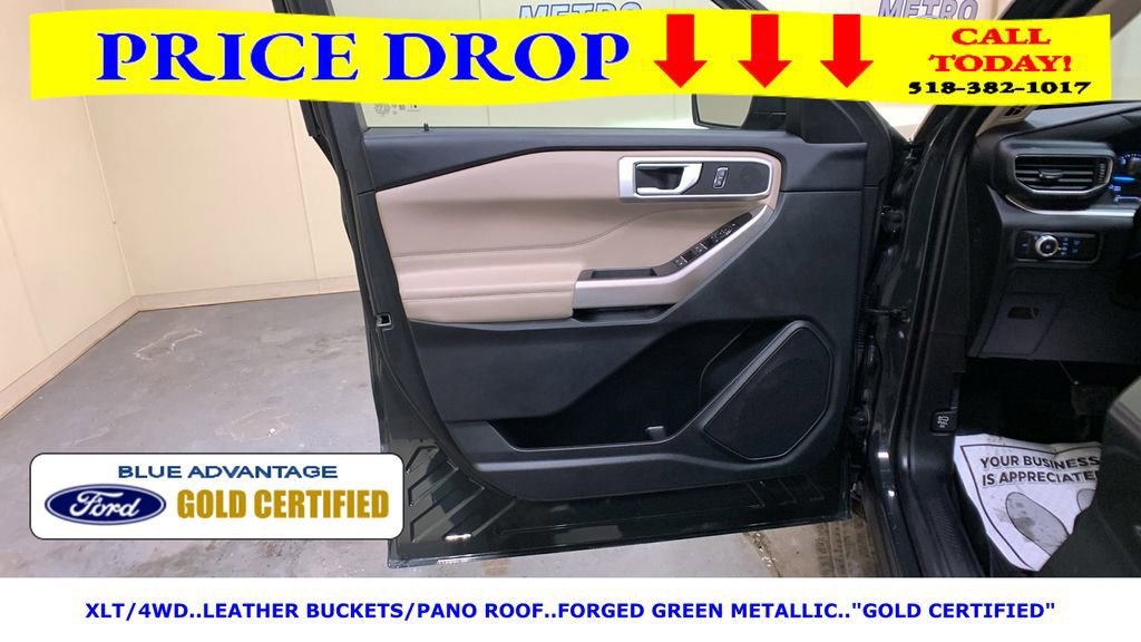 Certified 2022 Ford Explorer XLT w/ Equipment Group 202A image 31