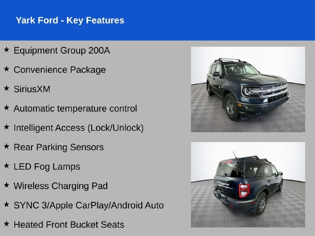 Certified 2023 Ford Bronco Sport Big Bend w/ Convenience Package AWD/4WD image 2