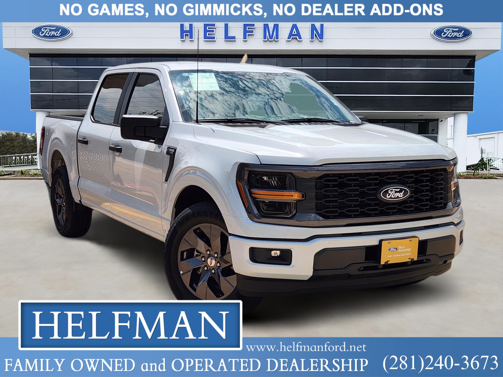 Certified 2025 Ford F150 STX w/ Equipment Group 200A