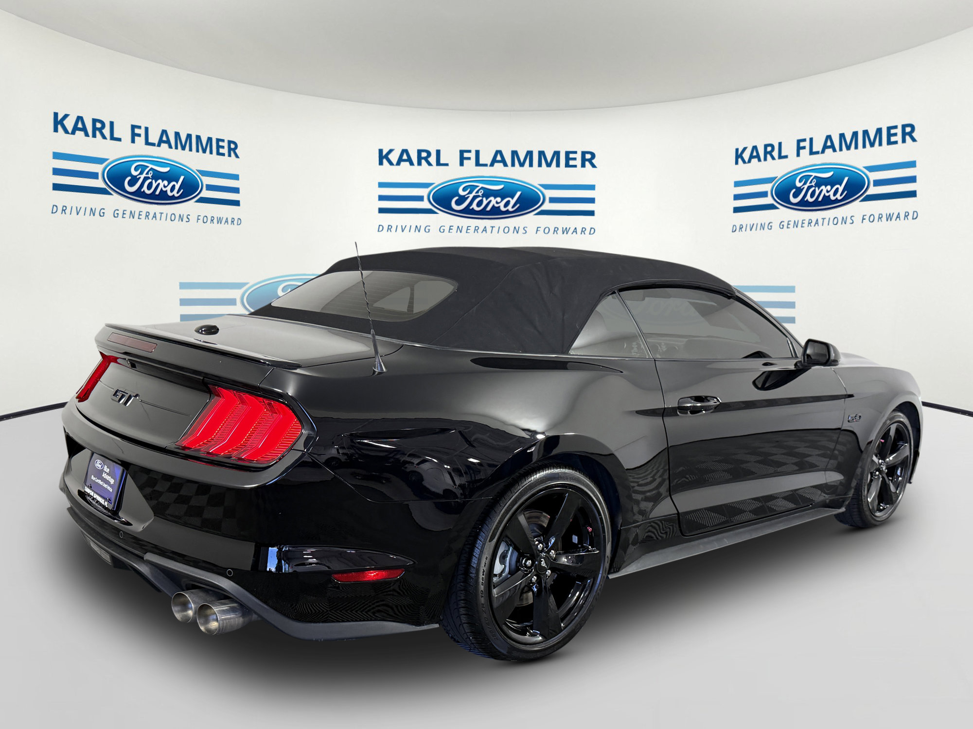 Certified 2021 Ford Mustang GT Premium w/ Black Accent Package RWD image 3