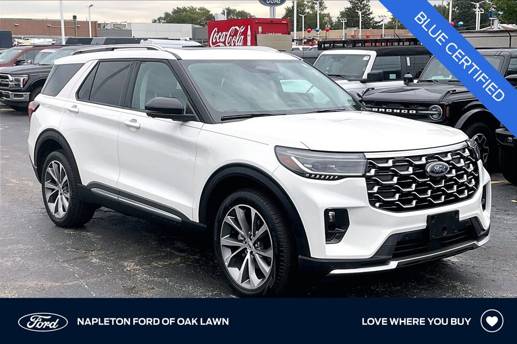 Certified 2025 Ford Explorer Platinum w/ Ultimate Package