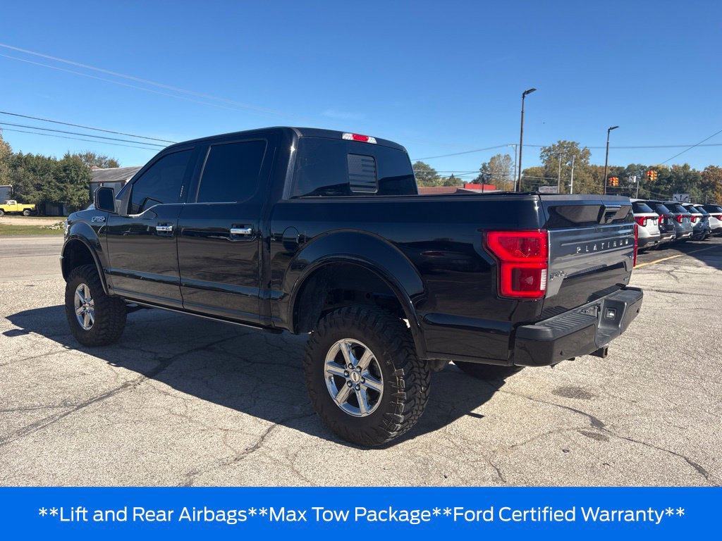Certified 2020 Ford F150 Platinum w/ Equipment Group 701A Luxury AWD/4WD image 47