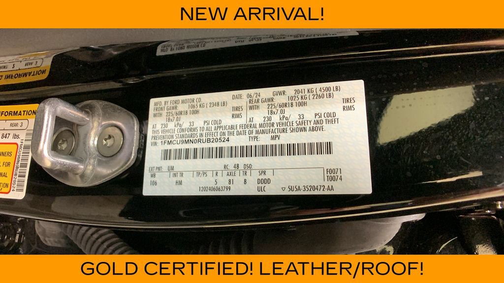 Certified 2024 Ford Escape ST-Line w/ Tech Pack #1 AWD/4WD image 46