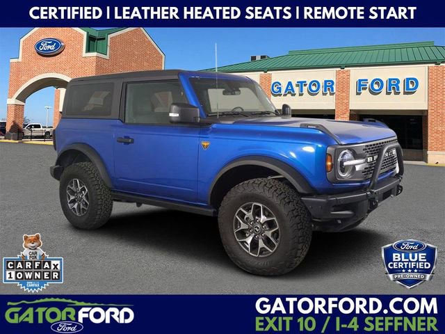 Certified 2023 Ford Bronco Badlands