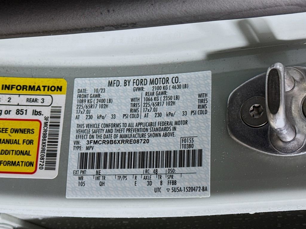 Certified 2024 Ford Bronco Sport Big Bend w/ Convenience Package image 30