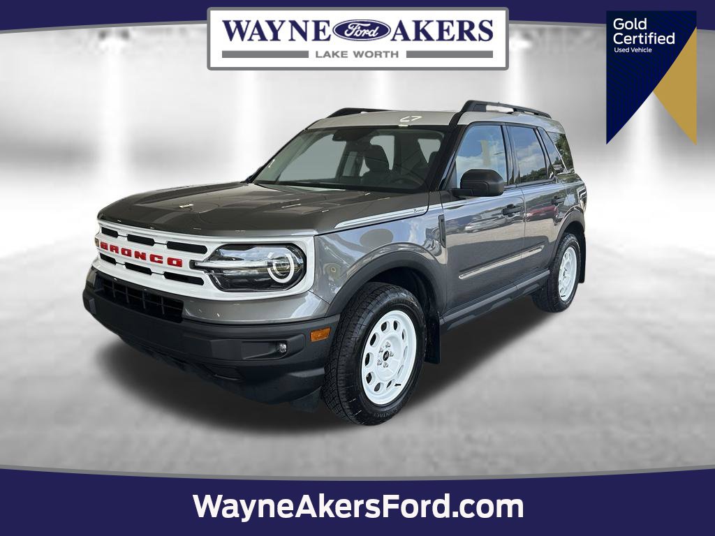 Certified 2023 Ford Bronco Sport Heritage