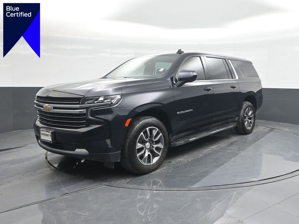 Used 2021 Chevrolet Suburban LT w/ Rear Media and Nav Package image 1