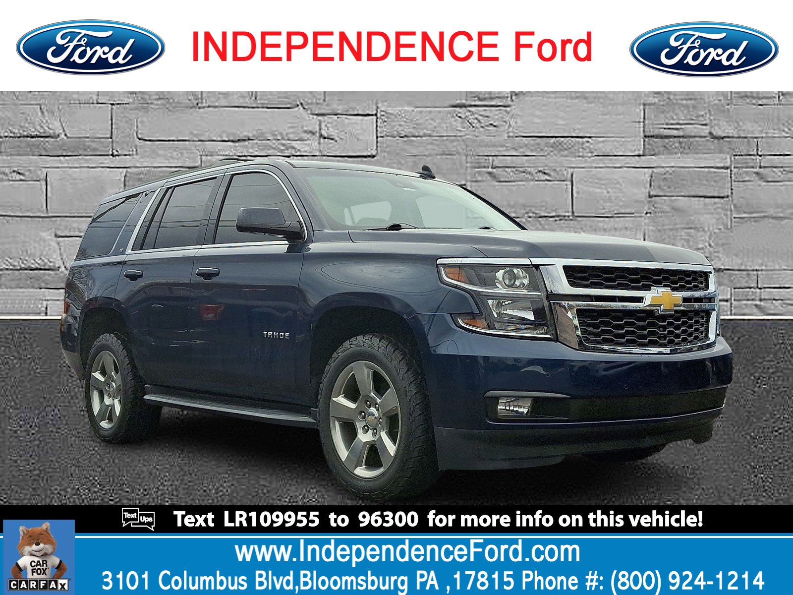 Used 2020 Chevrolet Tahoe LT image 1