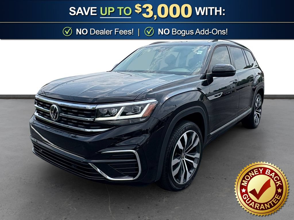 Used 2021 Volkswagen Atlas SEL R-Line AWD/4WD image 1
