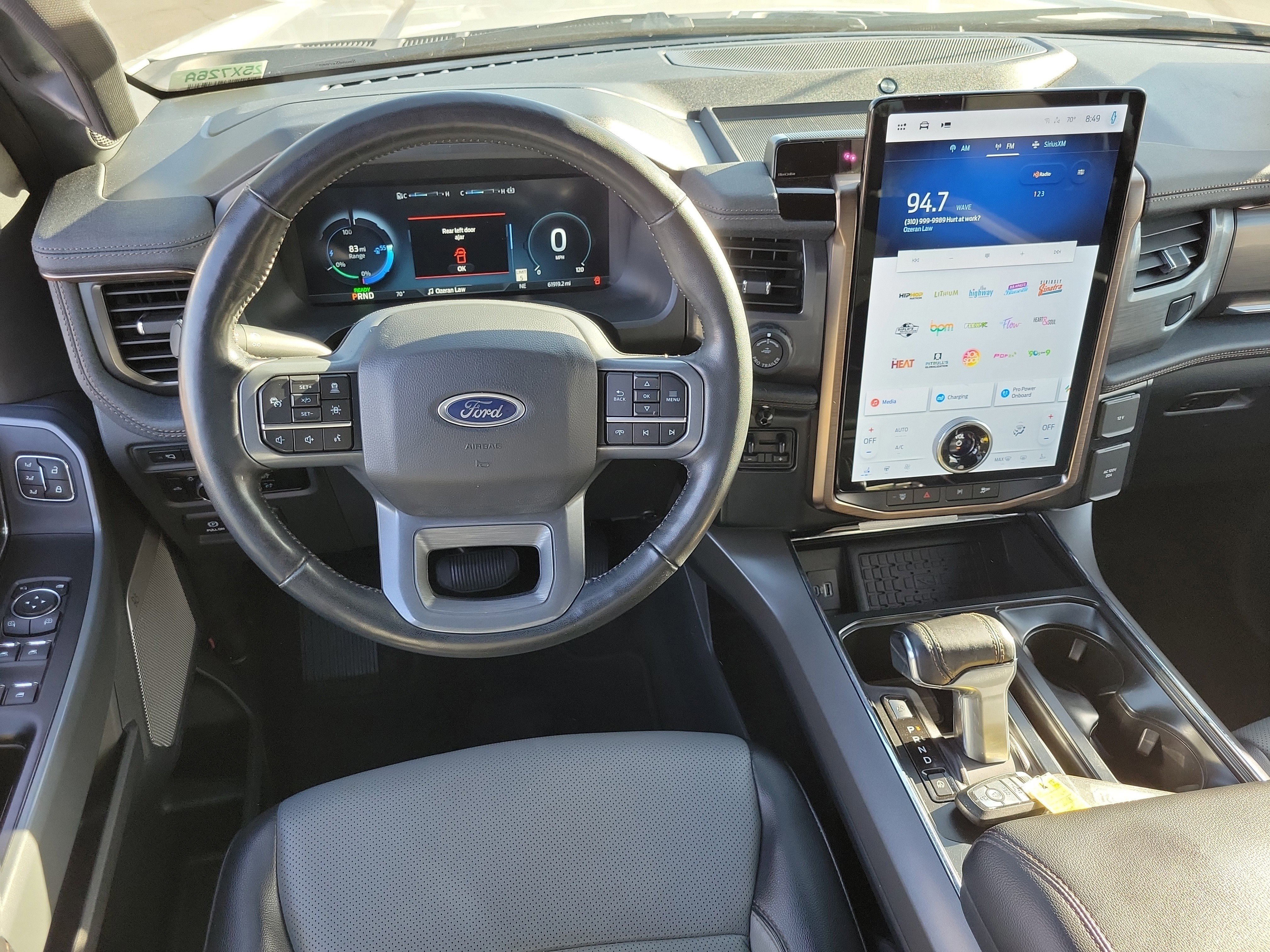 Certified 2023 Ford F150 Lightning Lariat w/ Equipment Group 511A High image 5