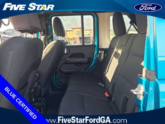 Used 2020 Jeep Wrangler Unlimited Sahara w/ Uconnect 4C Nav & Sound Group AWD/4WD image 14