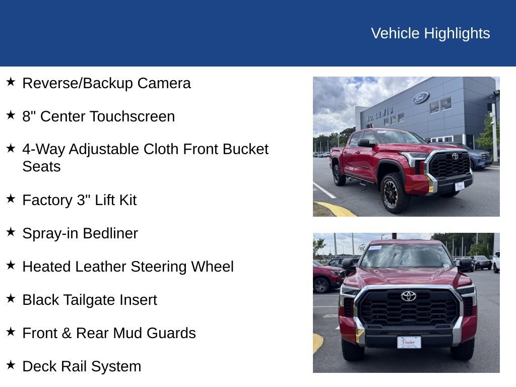 Used 2024 Toyota Tundra SR5 w/ TRD Off-Road Package AWD/4WD image 22