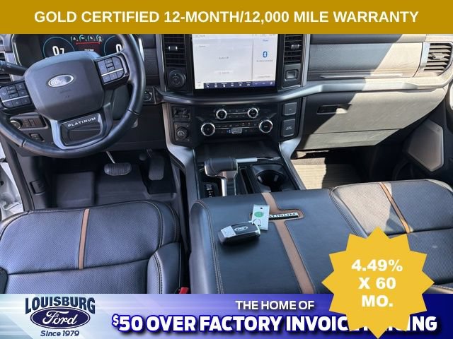 Certified 2023 Ford F150 Platinum w/ Equipment Group 701A High AWD/4WD image 11