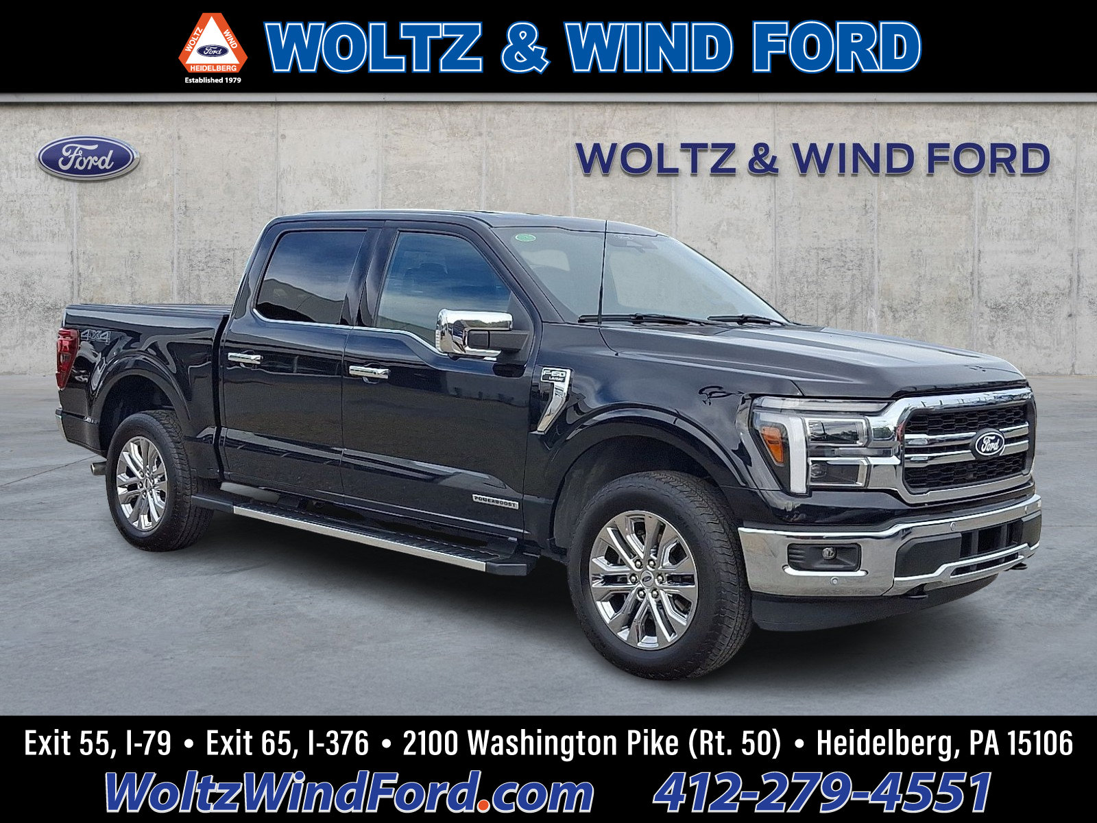 Certified 2025 Ford F150 Lariat w/ Equipment Group 502A High AWD/4WD image 1
