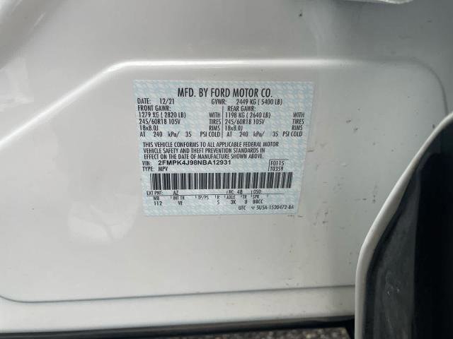 Certified 2022 Ford Edge SEL w/ Convenience Package image 18