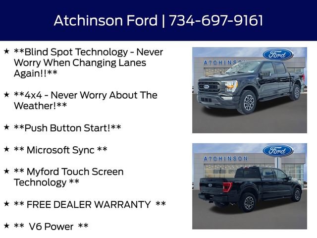 Certified 2023 Ford F150 XLT w/ Equipment Group 302A High image 8