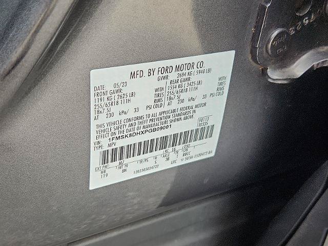 Certified 2023 Ford Explorer XLT AWD/4WD image 27