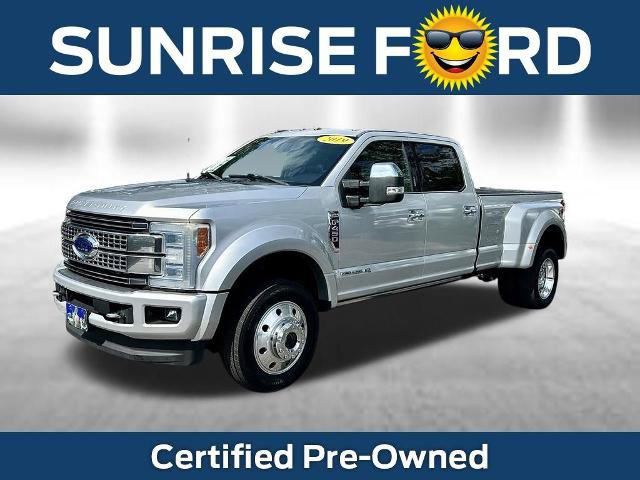 Certified 2019 Ford F450 Platinum w/ Platinum Ultimate Package