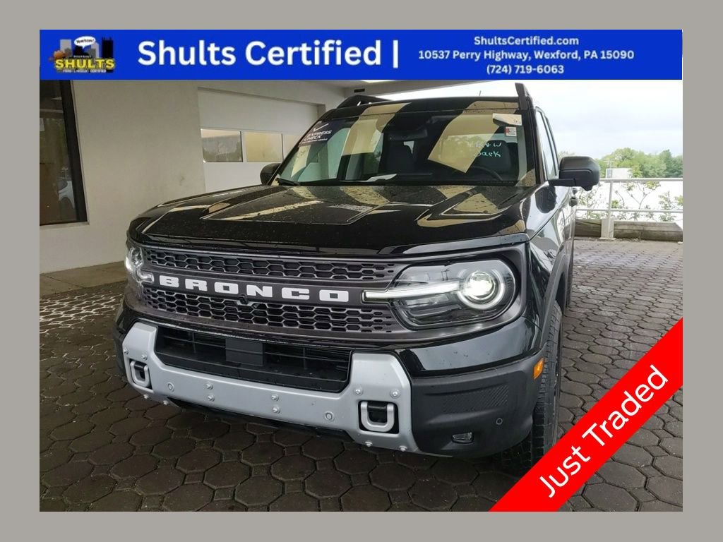 Certified 2025 Ford Bronco Sport Badlands AWD/4WD image 1