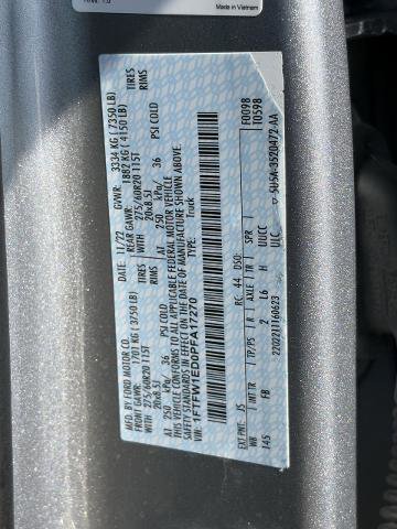 Certified 2023 Ford F150 XLT w/ Equipment Group 302A High image 20