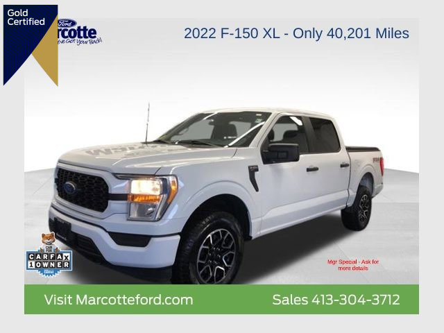 Certified 2022 Ford F150 XL w/ STX Appearance Package