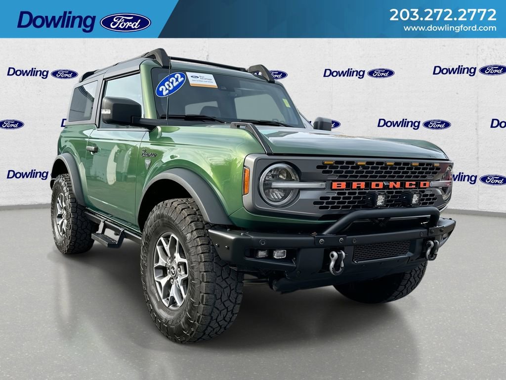Certified 2022 Ford Bronco Badlands