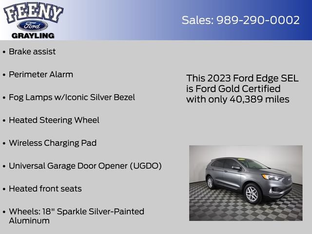 Certified 2023 Ford Edge SEL w/ Convenience Package AWD/4WD image 20
