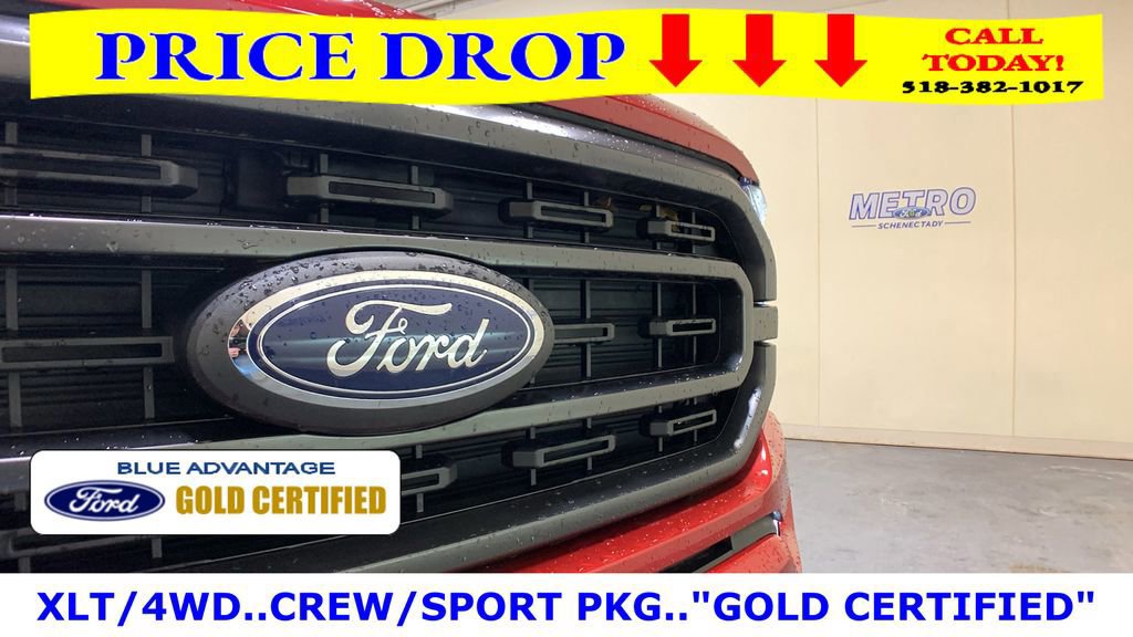 Certified 2022 Ford F150 XLT w/ Equipment Group 302A High image 48
