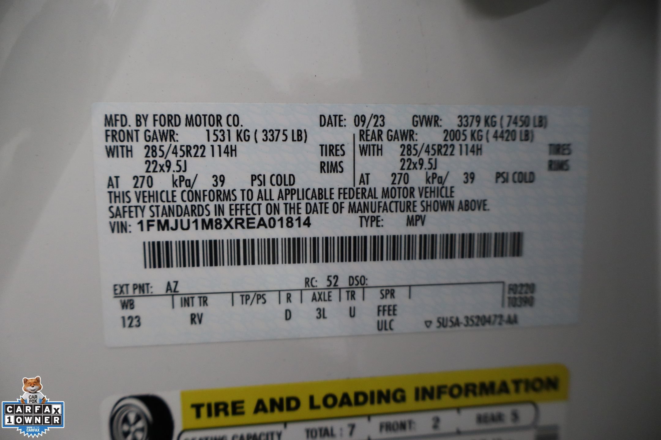 Certified 2024 Ford Expedition Platinum AWD/4WD image 34