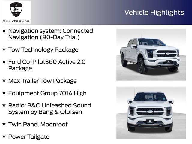 Certified 2021 Ford F150 Platinum w/ Equipment Group 701A High AWD/4WD image 10