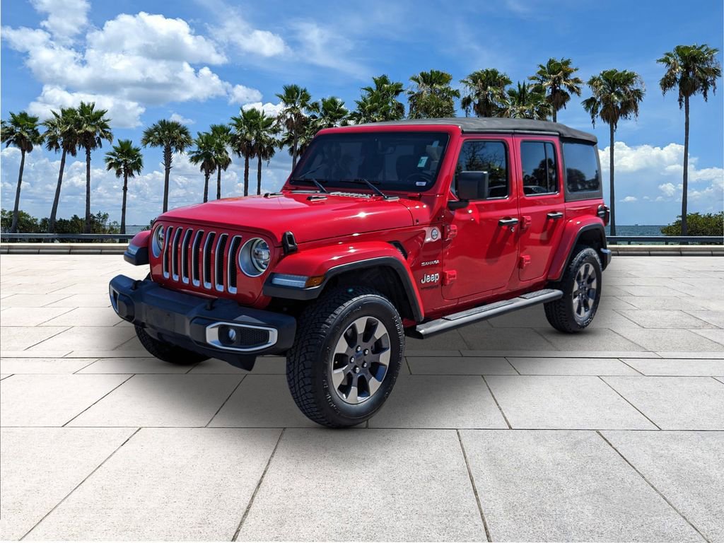 Used 2019 Jeep Wrangler Unlimited Sahara w/ Dual Top Group image 3