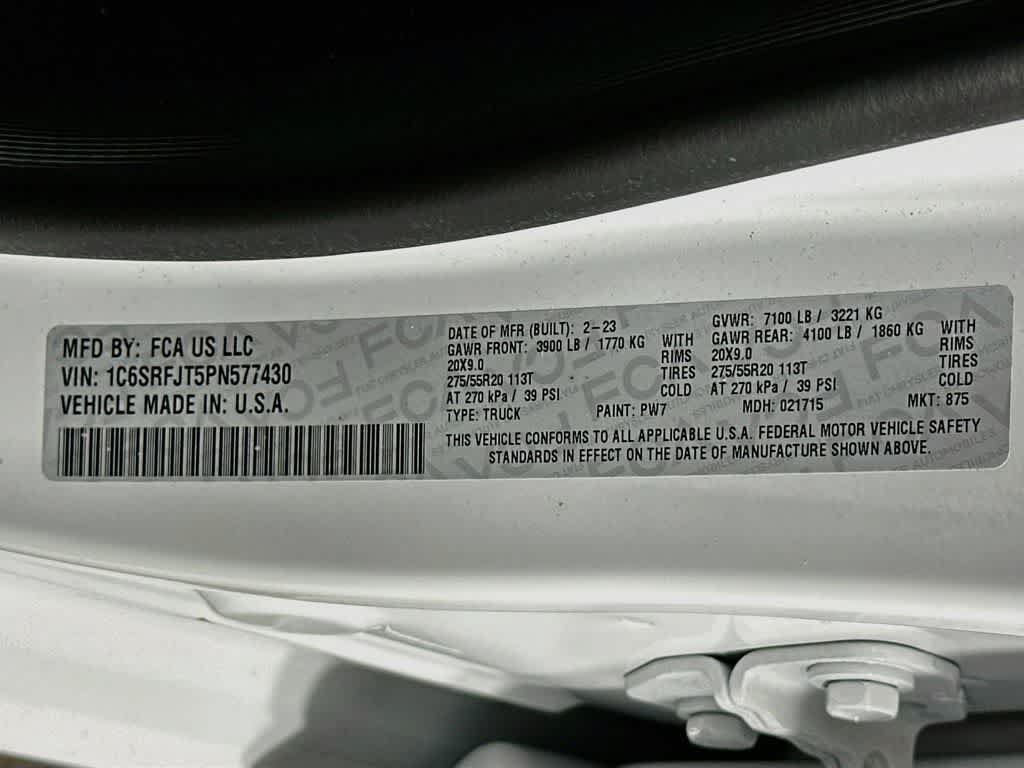 Used 2023 RAM 1500 Laramie AWD/4WD image 21
