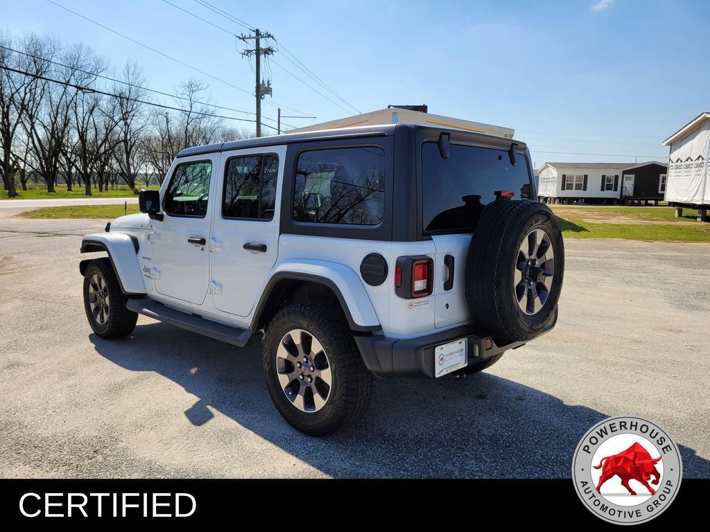 Used 2020 Jeep Wrangler Unlimited Sahara image 3