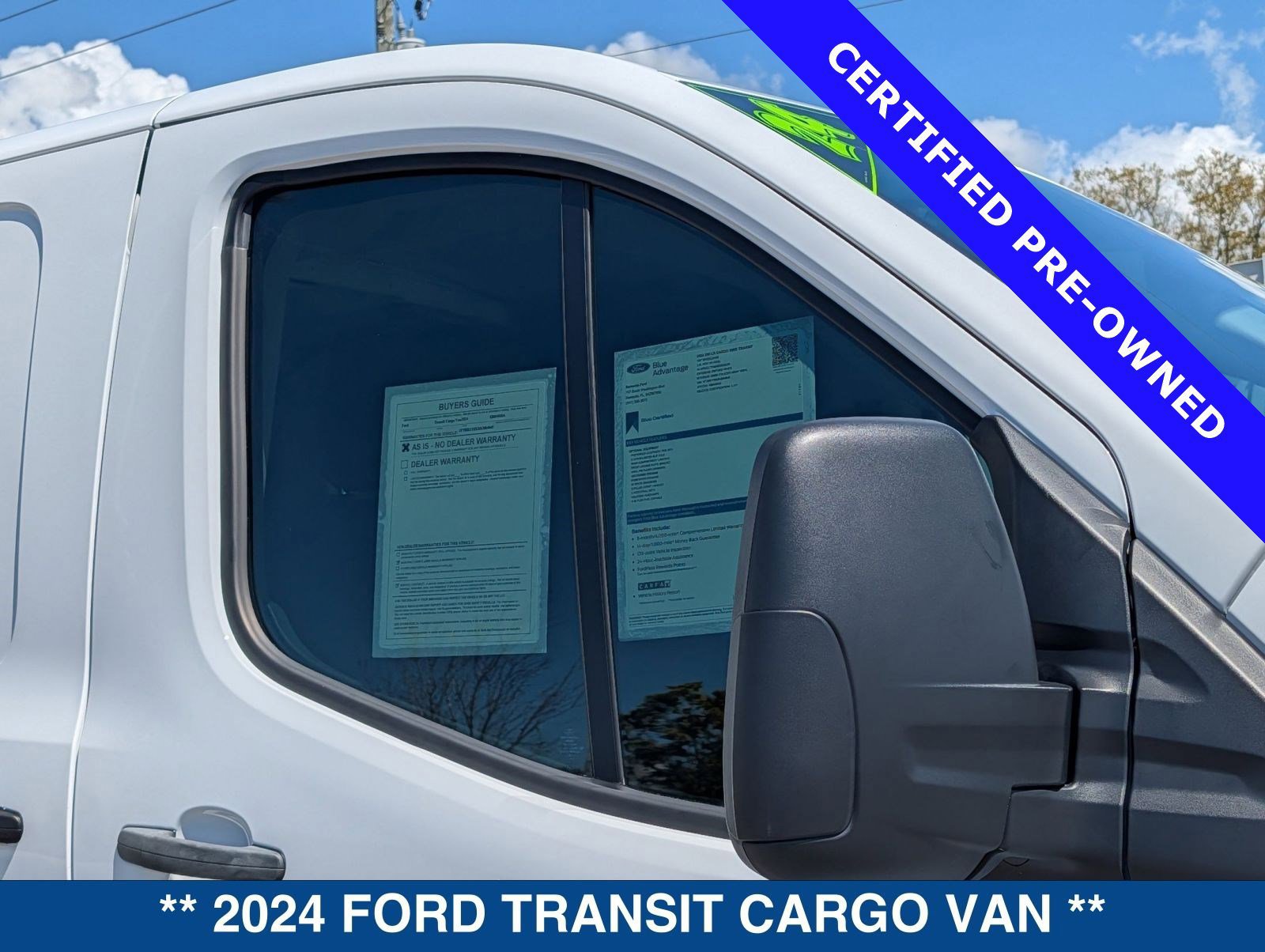 Certified 2024 Ford Transit 250 Low Roof image 10