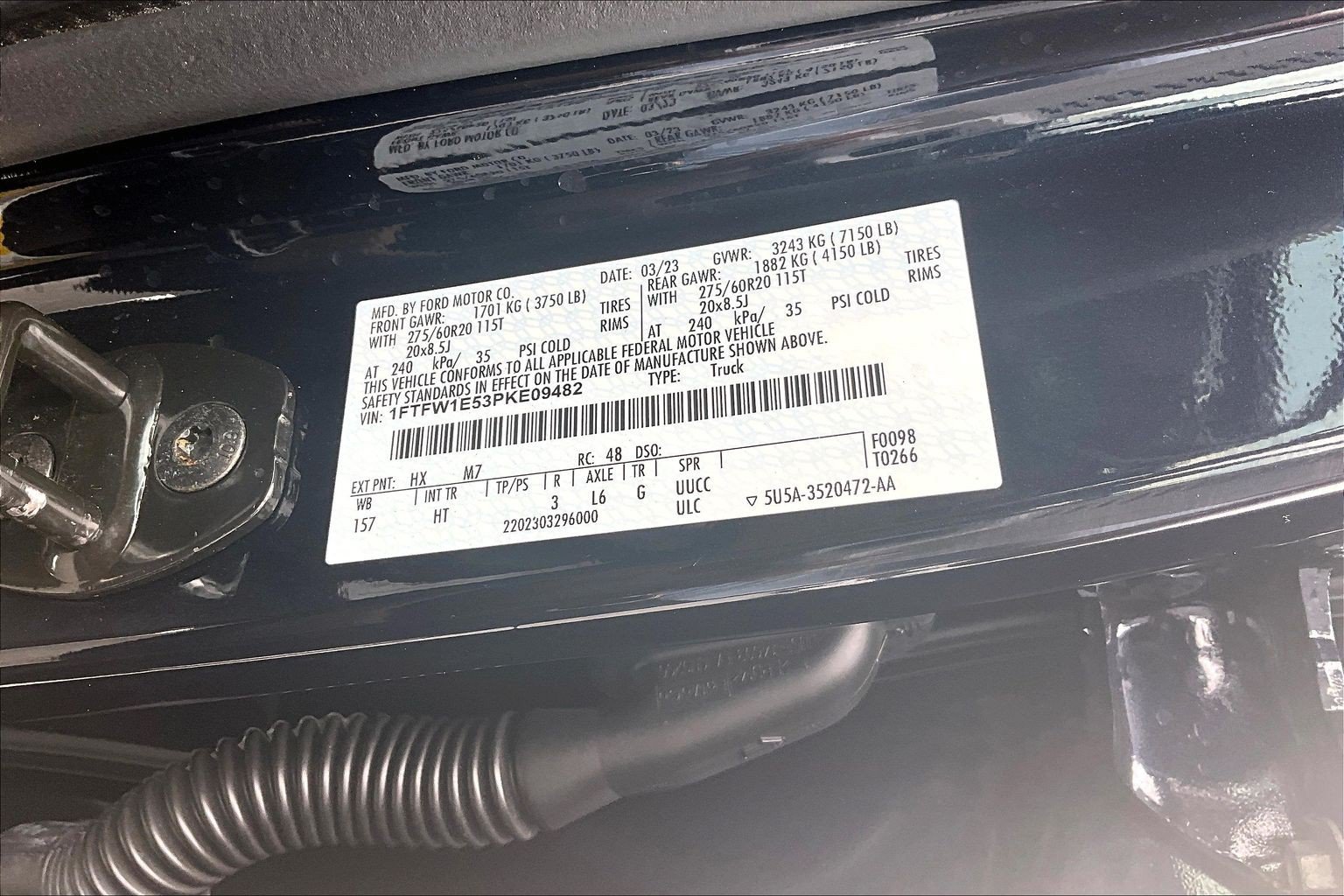 Certified 2023 Ford F150 Lariat w/ Equipment Group 502A High AWD/4WD image 36