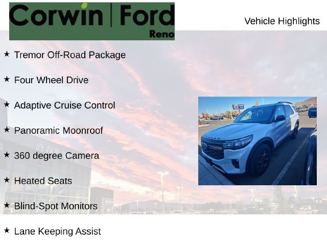 Certified 2026 Ford Explorer Tremor w/ Tremor Ultimate Package AWD/4WD image 7