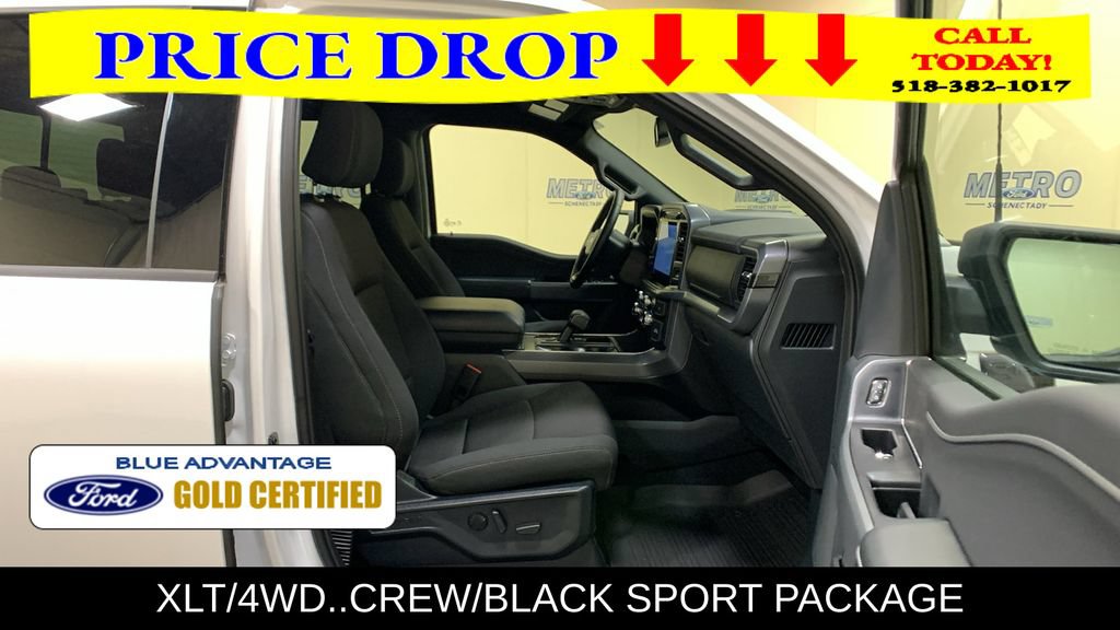 Certified 2025 Ford F150 XLT w/ Equipment Group 302A MID AWD/4WD image 12