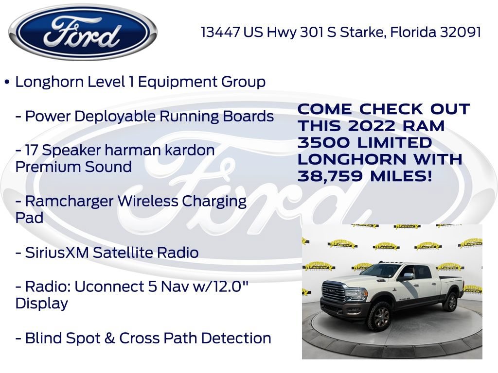 Used 2022 RAM 3500 Limited AWD/4WD image 20