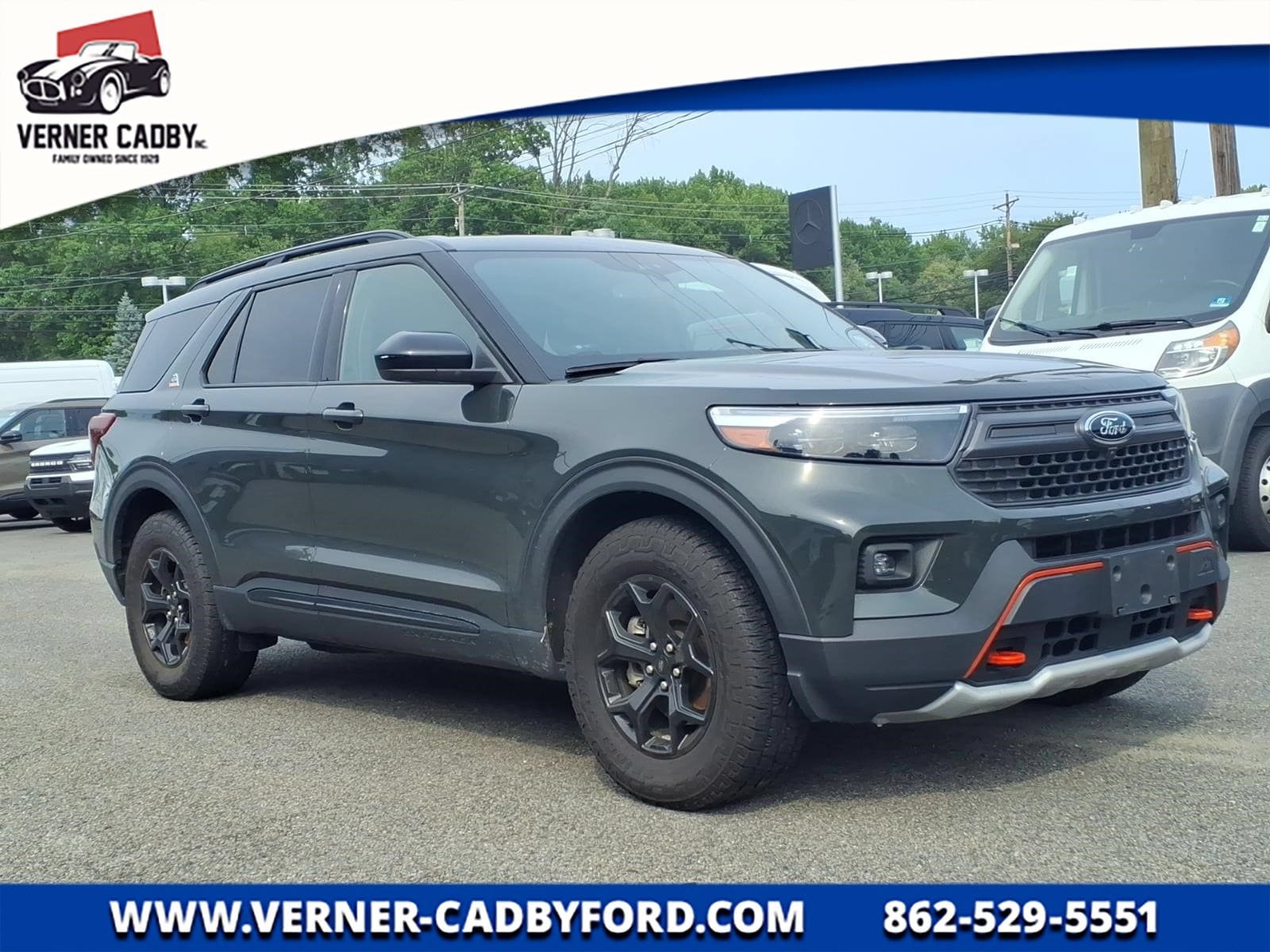 Certified 2022 Ford Explorer Timberline w/ Timberline Technology Package AWD/4WD image 1