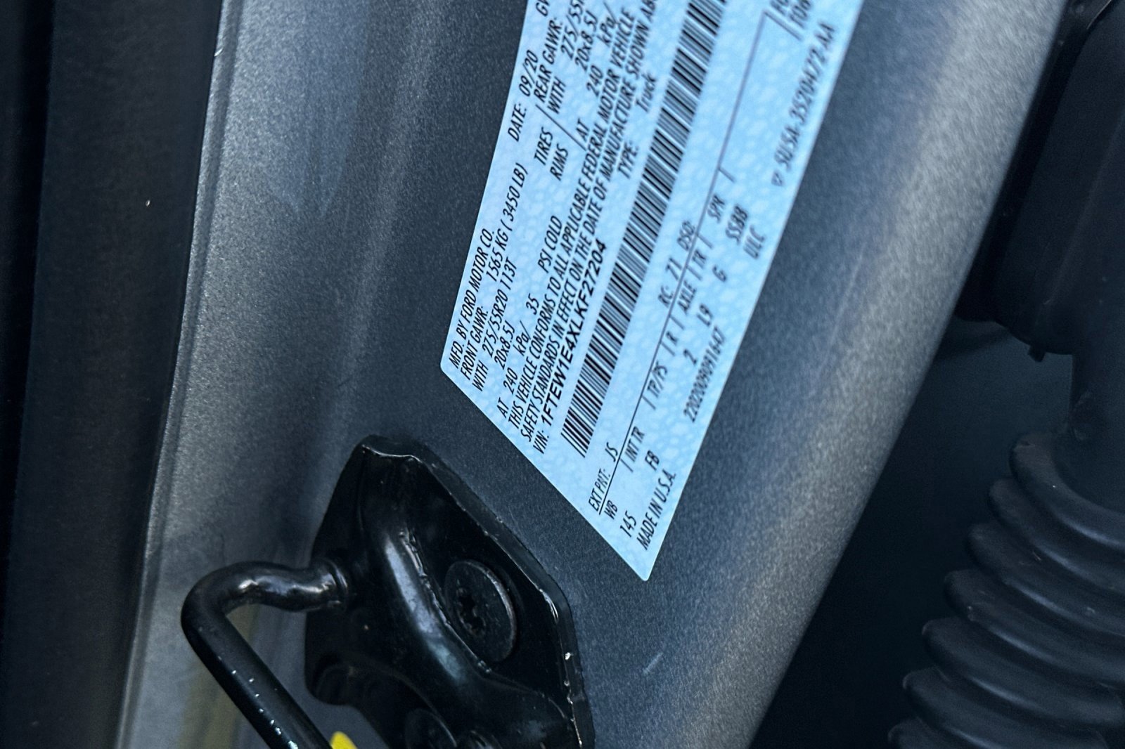 Certified 2020 Ford F150 XLT w/ Equipment Group 302A Luxury image 33