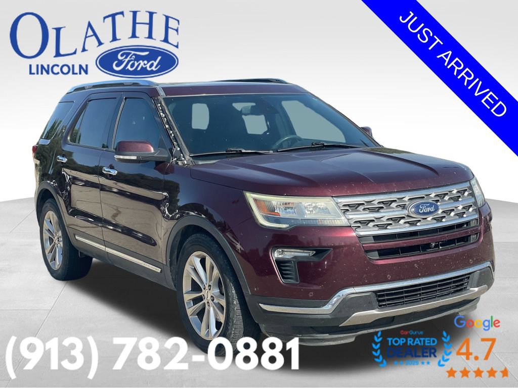 Certified 2018 Ford Explorer Limited w/ Equipment Group 301A FWD image 2